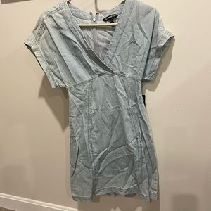 Jean dress with pockets